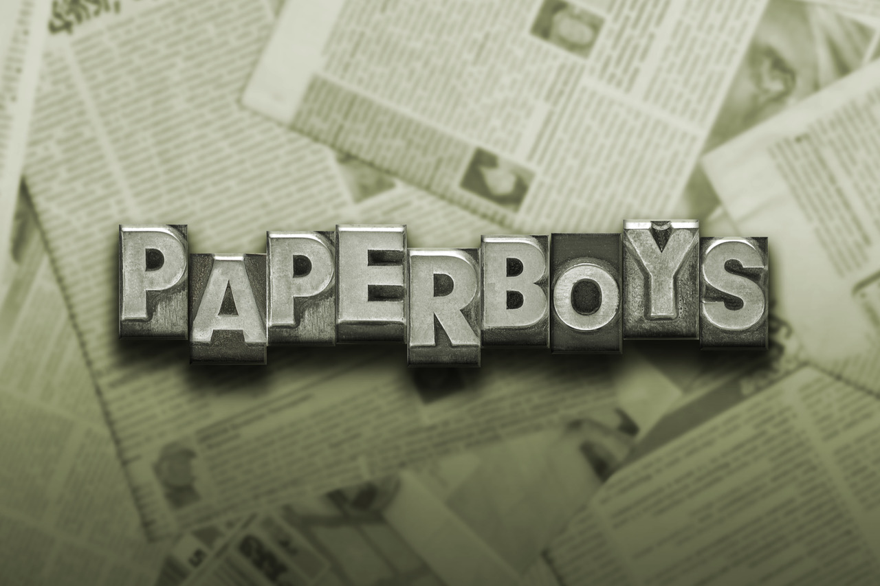 Lots,Of,Old,Newspapers,On,Horizontal,Surface.,Background,Texture,,Top